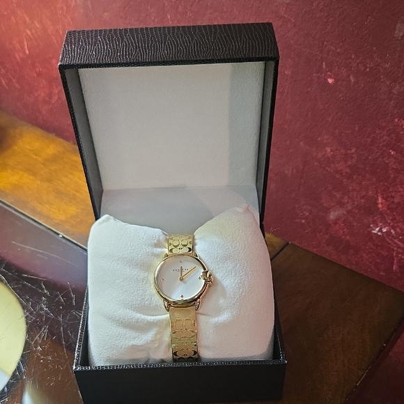 Coach Accessories - NWT - Coach Women's Arden Goldtone Bracelet Watch